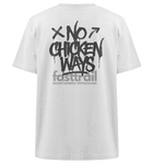 *NO CHICKENWAYS*  - Heavy Oversized Shirt White