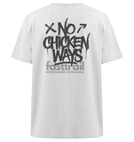 *NO CHICKENWAYS*  - Heavy Oversized Shirt White