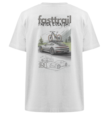 *BikeTransporter*  Heavy Oversized Shirt white