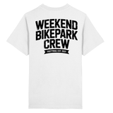 *WEEKEND BIKEPARK CREW*  - Heavy Oversized Organic Shirt white
