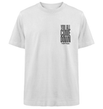 *you all come down*  - Heavy Oversized Shirt white