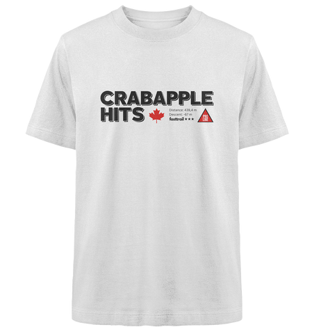 *Crabapple hits* Heavy Oversized Shirt white