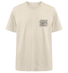 *fast trails - cheap thrillz*  - Heavy Oversized Shirt natural raw