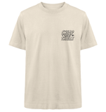 *fast trails - cheap thrillz*  - Heavy Oversized Shirt natural raw