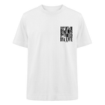 *MTB ruined my life* Heavy Oversized Shirt white