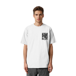 *MTB ruined my life* Heavy Oversized Shirt white