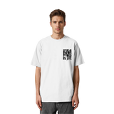 *MTB ruined my life* Heavy Oversized Shirt white